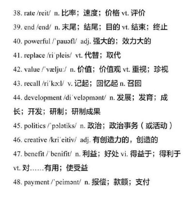 最新整理
近十年考研英语出现频率最高的112个词汇 ​ ​​​