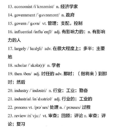 最新整理
近十年考研英语出现频率最高的112个词汇 ​ ​​​