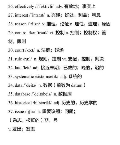 最新整理
近十年考研英语出现频率最高的112个词汇 ​ ​​​