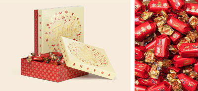 圣诞节糖果礼盒包装设计丨插画设计丨伴手礼丨圣诞节礼物丨圣诞VI设计丨LOGO设计