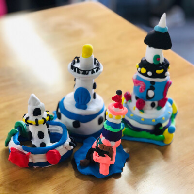 超轻黏土 现代建筑