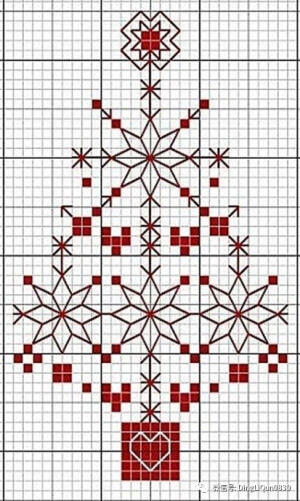 十字绣图纸•圣诞