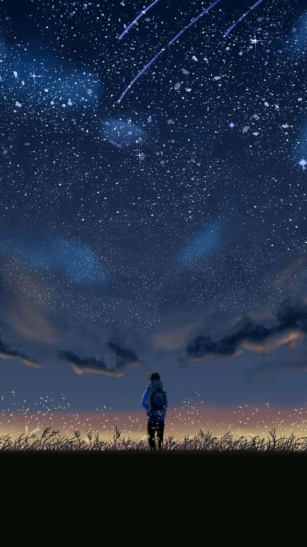 星空下