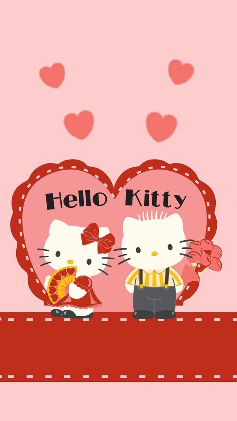 kitty和daniel情侣婚礼壁纸头像背景