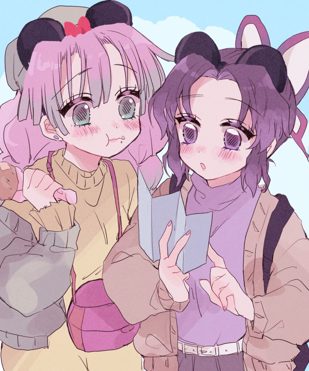 甘露寺蜜璃蝴蝶忍