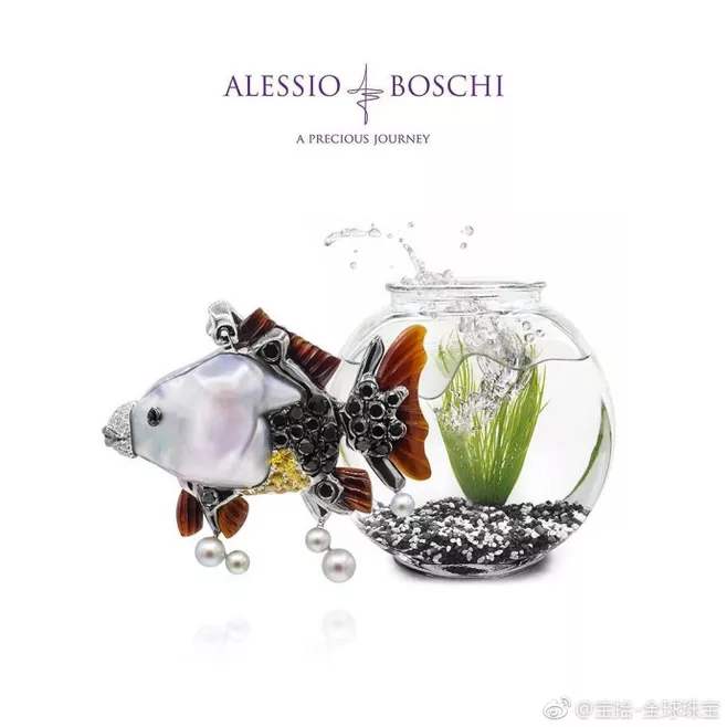 有趣而灵动的高级珠宝设计
品牌：alessio boschi jewels ​​​