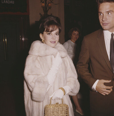 Natalie Wood &Warren Beatty， 1962年在戛纳电影节上 ​​​