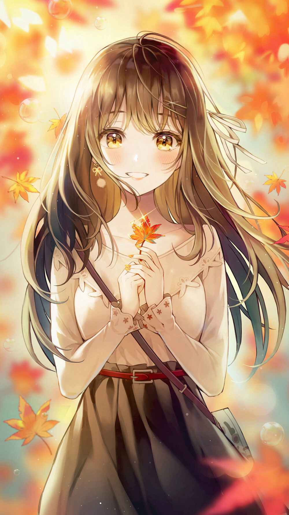 我仅是不愿，见寓意着圆满的合欢，晚景凄凉。