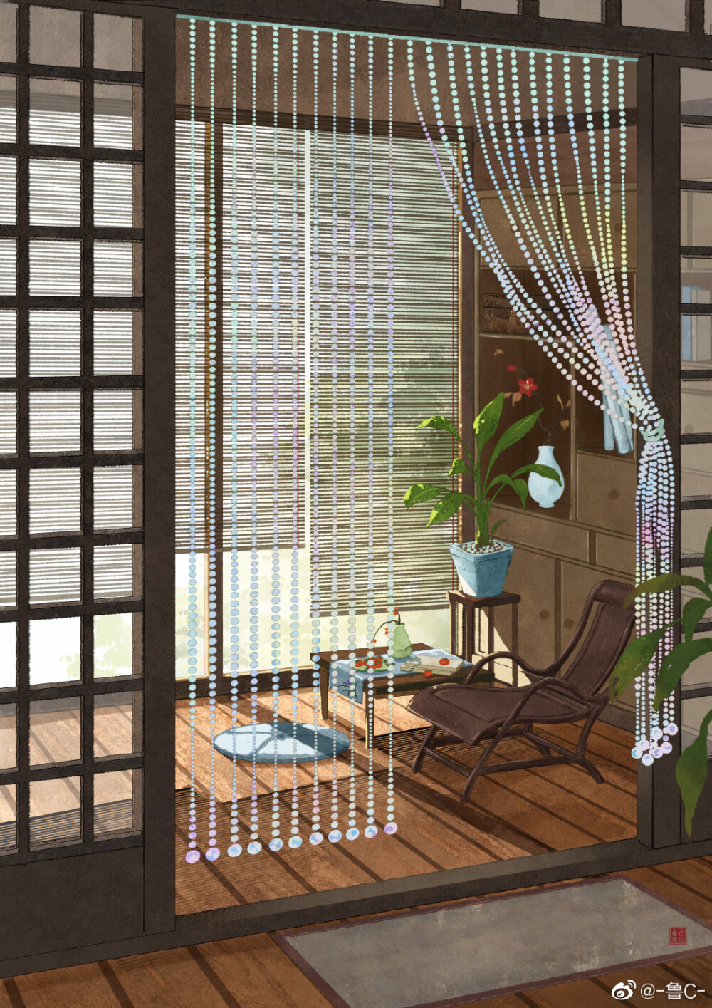 （古风素材）绘师：-鲁C-