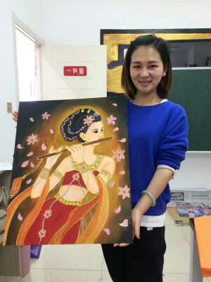 沥粉画
