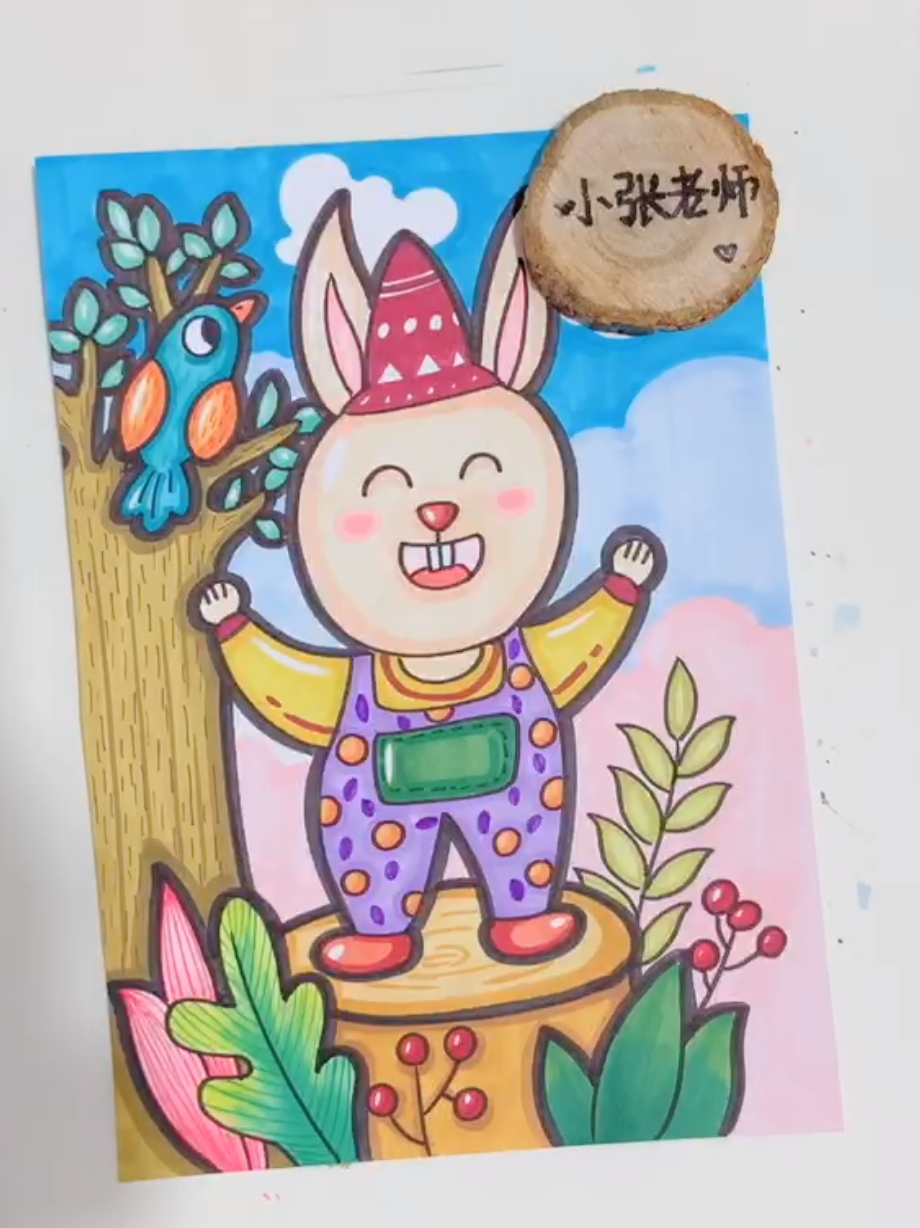 儿童画，卡通画素材