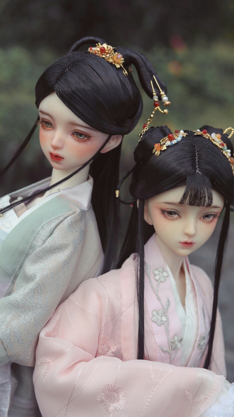 古风美人 SD娃娃 BJD 玩具 人偶 壁纸 萌物 