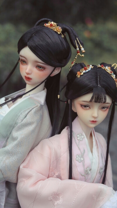 古风美人 SD娃娃 BJD 玩具 人偶 壁纸 萌物 