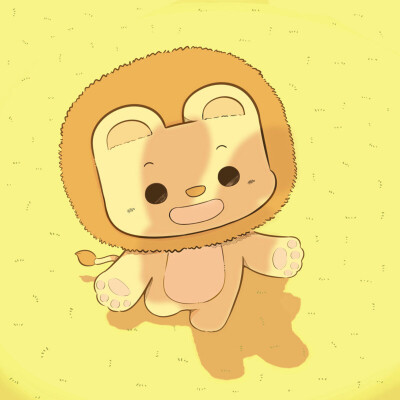狮子兔子情侣头像
