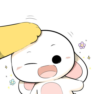 狮子兔子情侣头像
