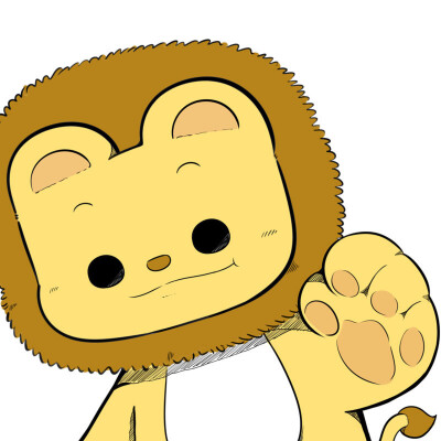 狮子兔子情侣头像
