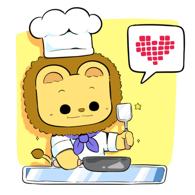 狮子兔子情侣头像