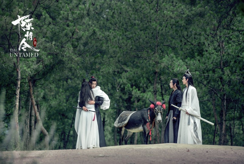 [cp]【令·影】#陈情令##陈情令大结局#
接下来的，就让我自己走吧。 ​​​[/cp]