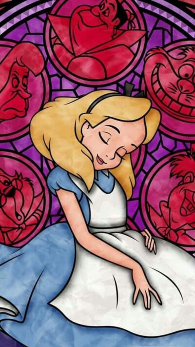  爱丽丝梦游仙境手机桌布