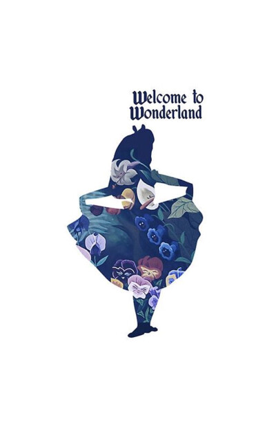  爱丽丝梦游仙境手机桌布