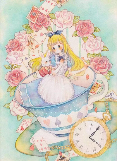  爱丽丝梦游仙境手机桌布