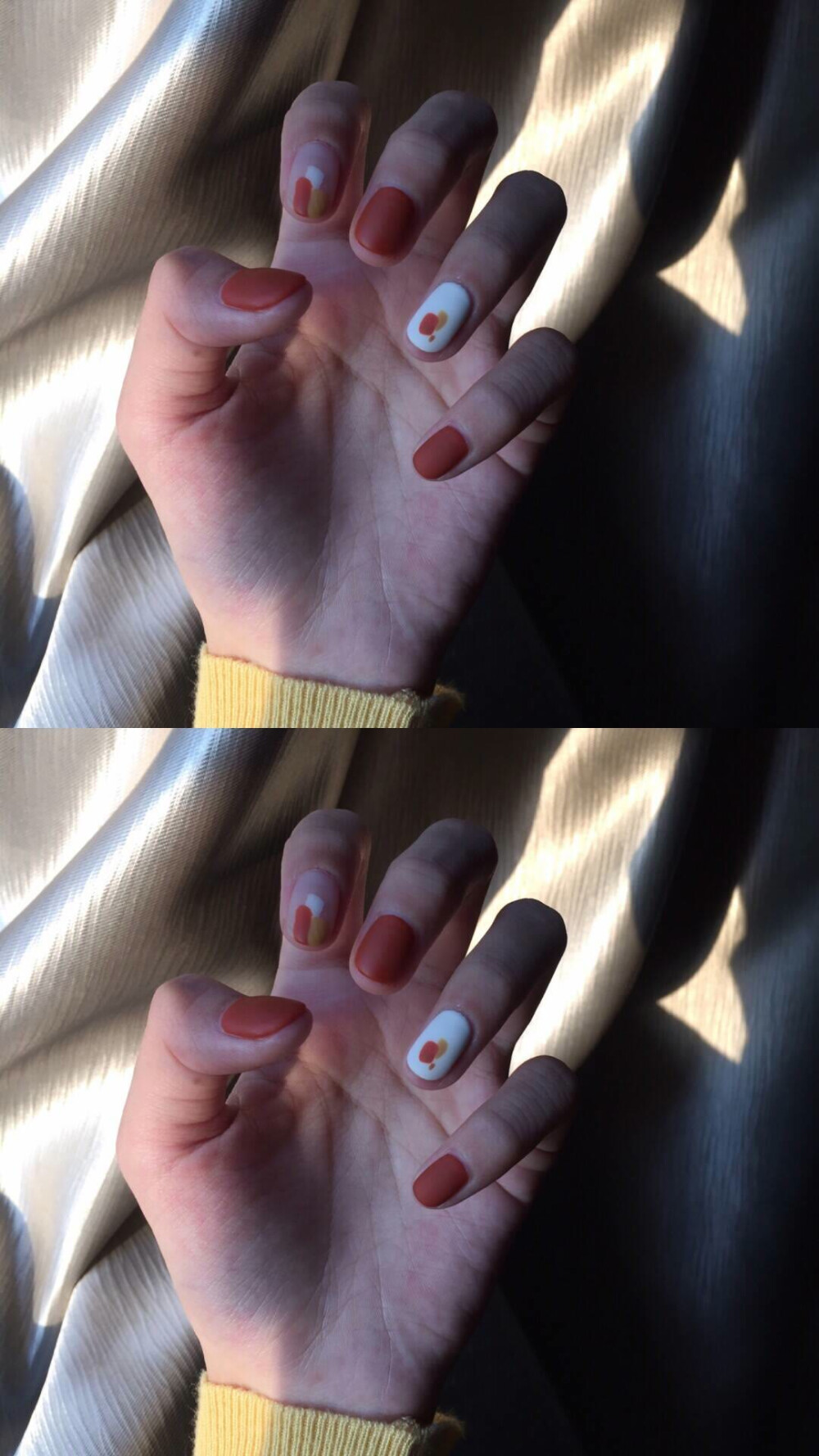 秋冬红色系美甲~