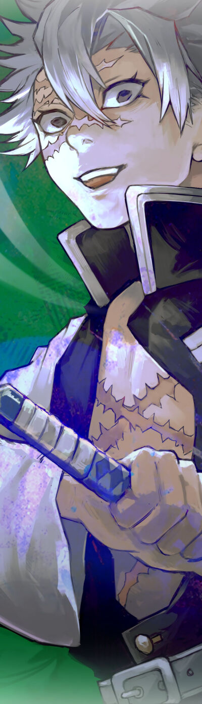 鬼灭之刃，柱们全屏壁纸