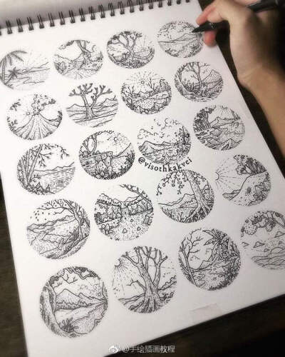 线描画