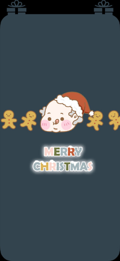 圣诞壁纸 萌咔便利店