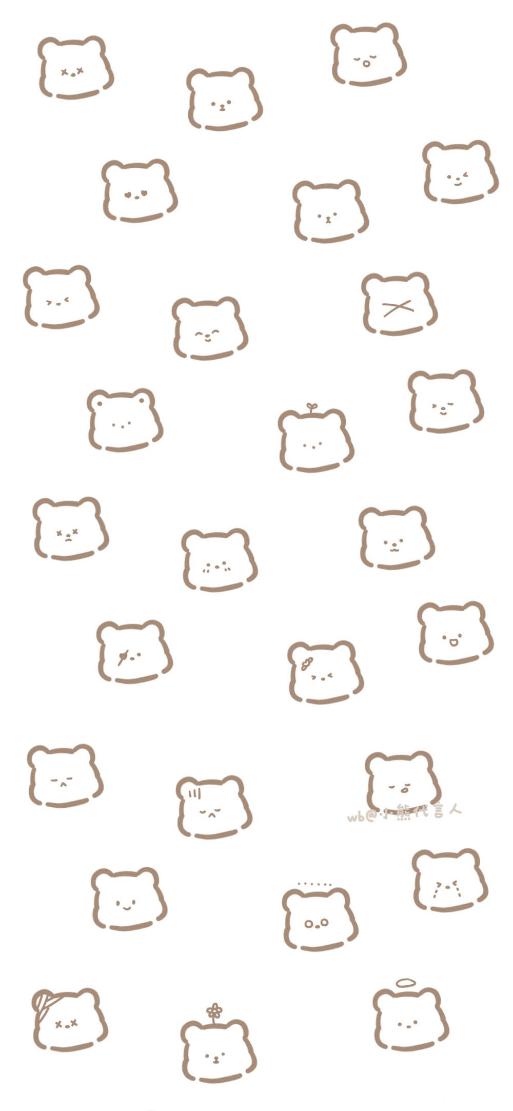 小熊壁纸 cr.小熊代言人