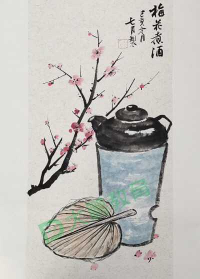 小品山水花鸟