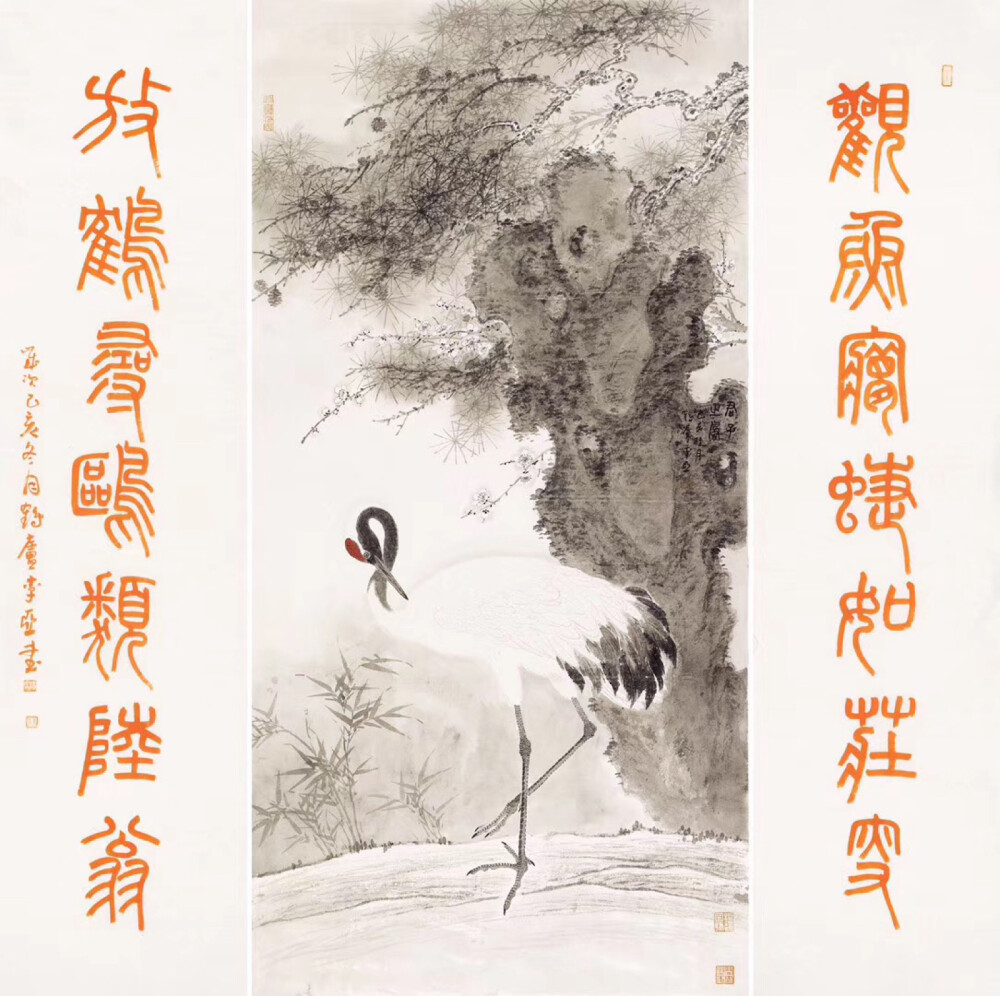 李亚擅工笔花鸟走兽，师承有素，远挹宋代院体画诸大家，濡染既深。复借鉴近代花鸟画大家恩师霍春阳之长处，清隽典丽,为自然生命写照。曾文正公谓：“有气则有势，有识则有度，有情则有韵，有趣则有味。”李亚惯于无限生机间寻觅境界，得势度而求韵味。每每倾注融融爱心，流淌汩汩诗意。
13718748166（微）