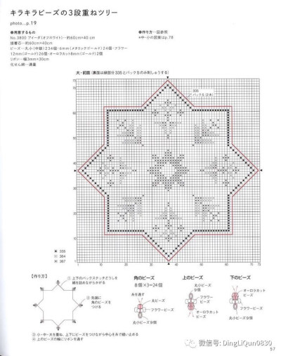 圣诞十字绣图