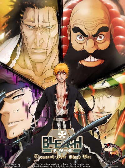 死神
Bleach
千年血战
黑崎一护
天锁斩月