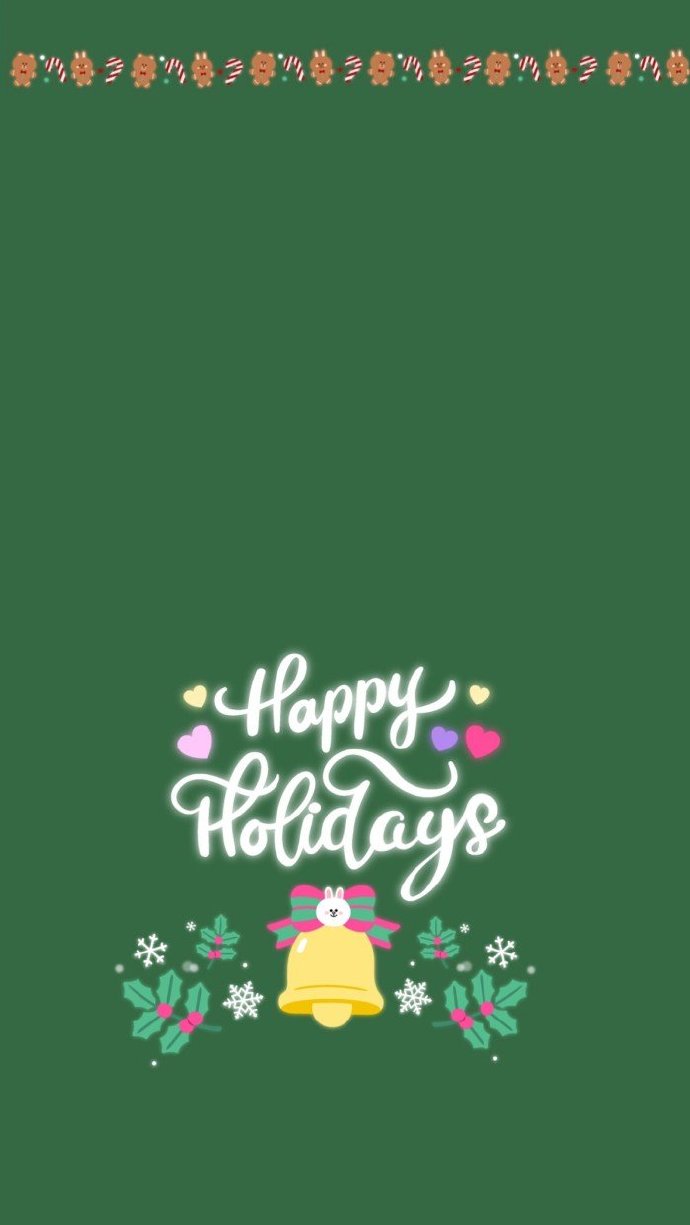 ▷Line Friends 圣诞壁纸 ​​​​