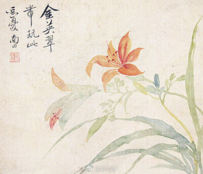 恽寿平【清】（1633-1690）
出自世家，自幼随伯父学画，十一岁随父亲隐居浙江，战争爆发之后逃亡广州，随后参与战争，家破人亡，被俘后因画作被总督收养为养子，辗转到灵隐寺为僧。二十岁时回归故里，卖画为生。先后…