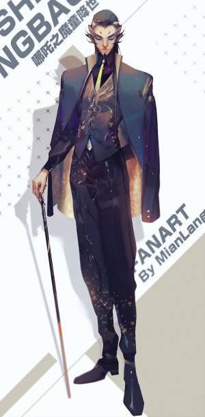 二次元动漫有型帅哥，酷哥