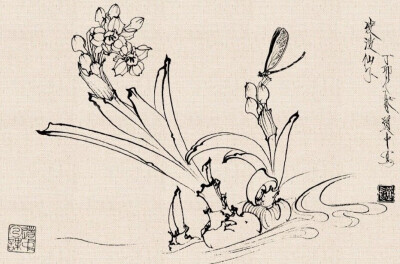 白描小品