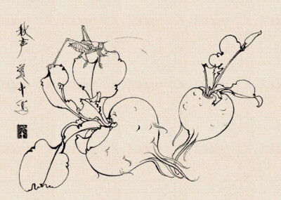 白描小品
