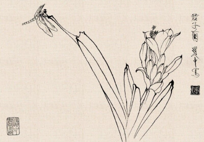白描小品