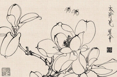 白描小品