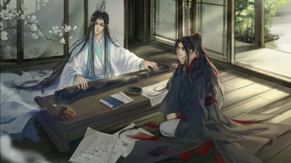 （魔道祖师）绘师：D头画圈圈