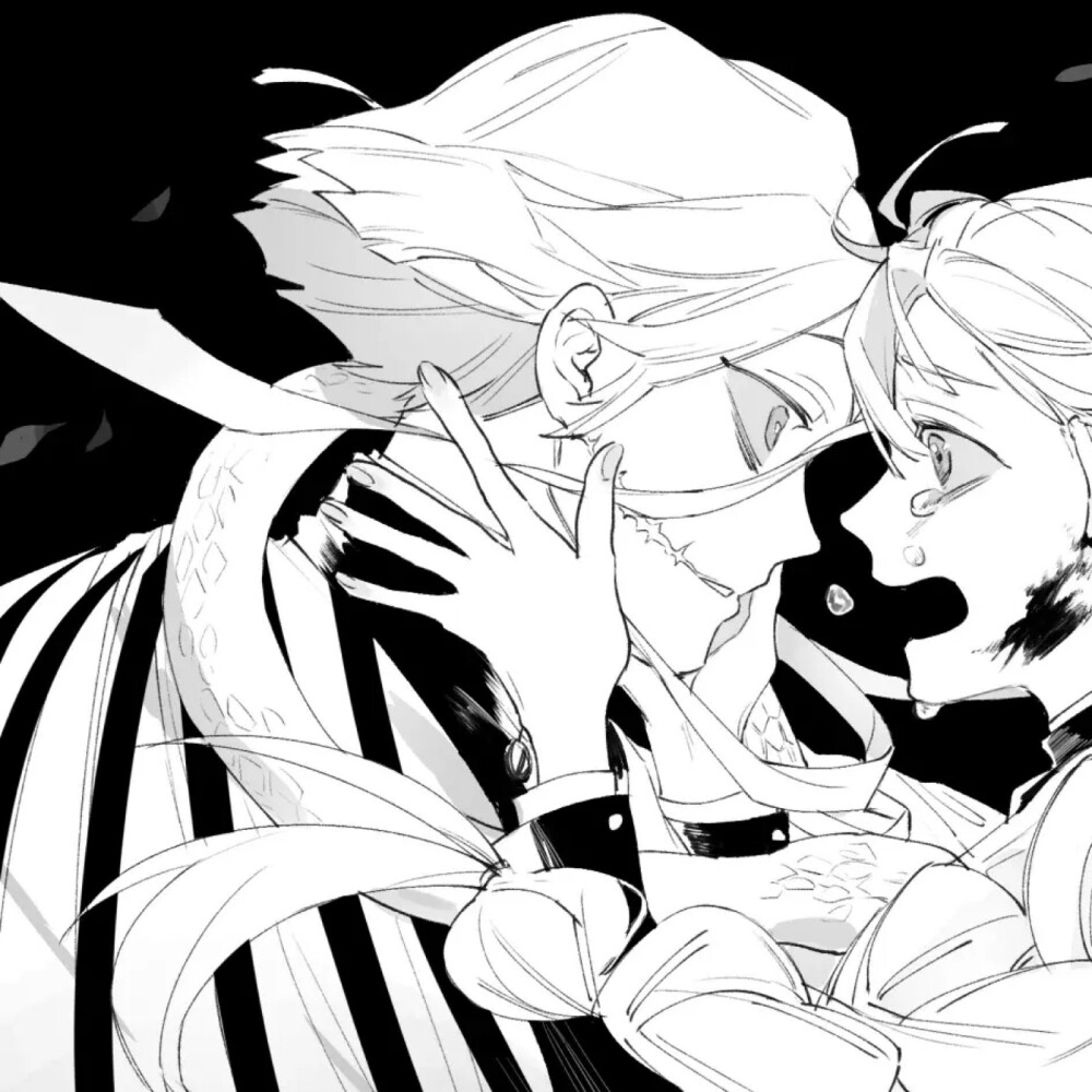 精选动漫情侣头像团头 鬼灭之刃蛇恋