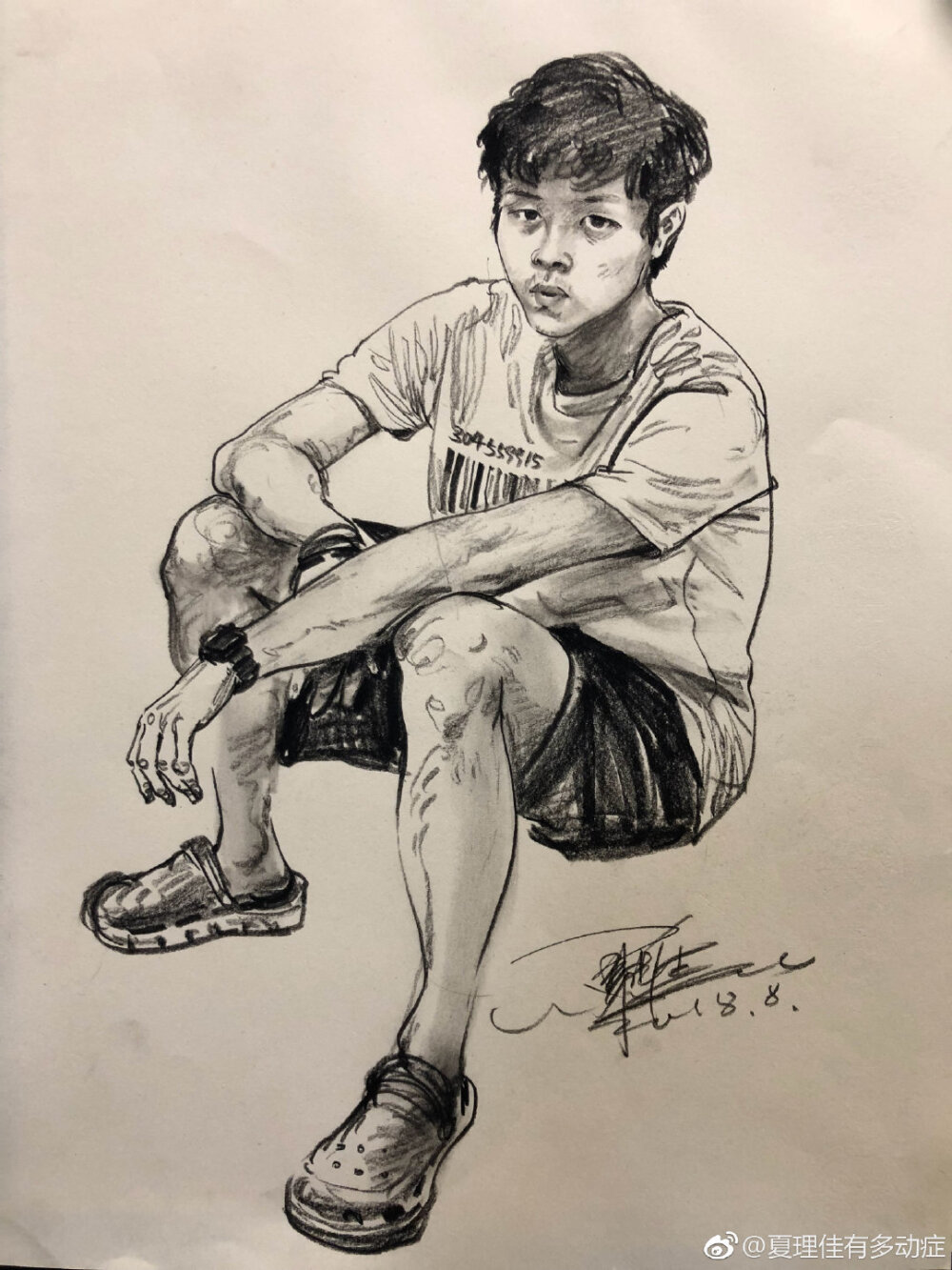 夏理佳速写
