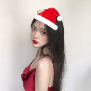圣诞帽头像