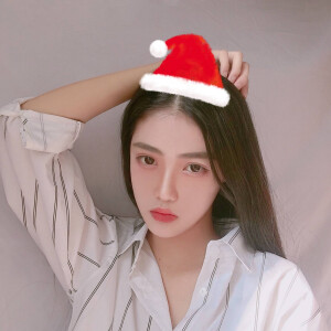 圣诞帽头像