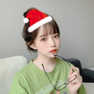 圣诞帽头像