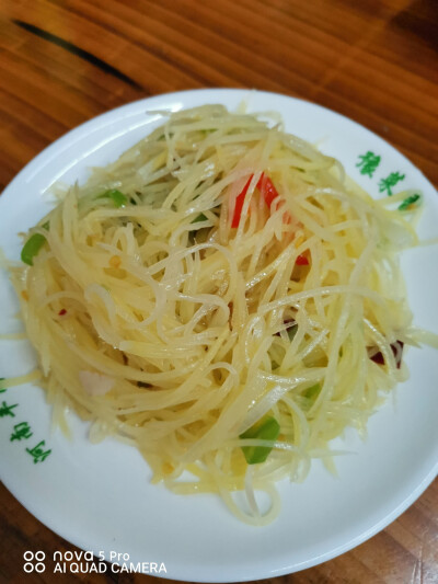 炝拌土豆丝