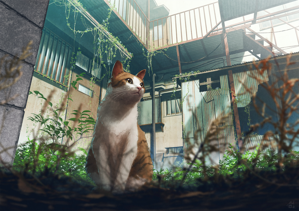 猫房东 绘师：mocha（p id=648285） 本作品id=78512293