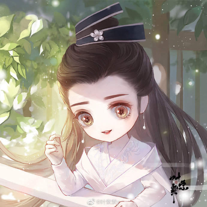 画师；叶紫紫 林婉儿Q版